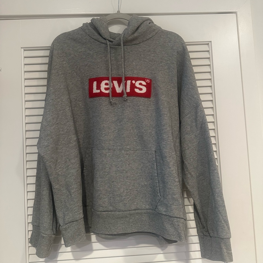 Levi’s Grey Hooded Sweatshirt